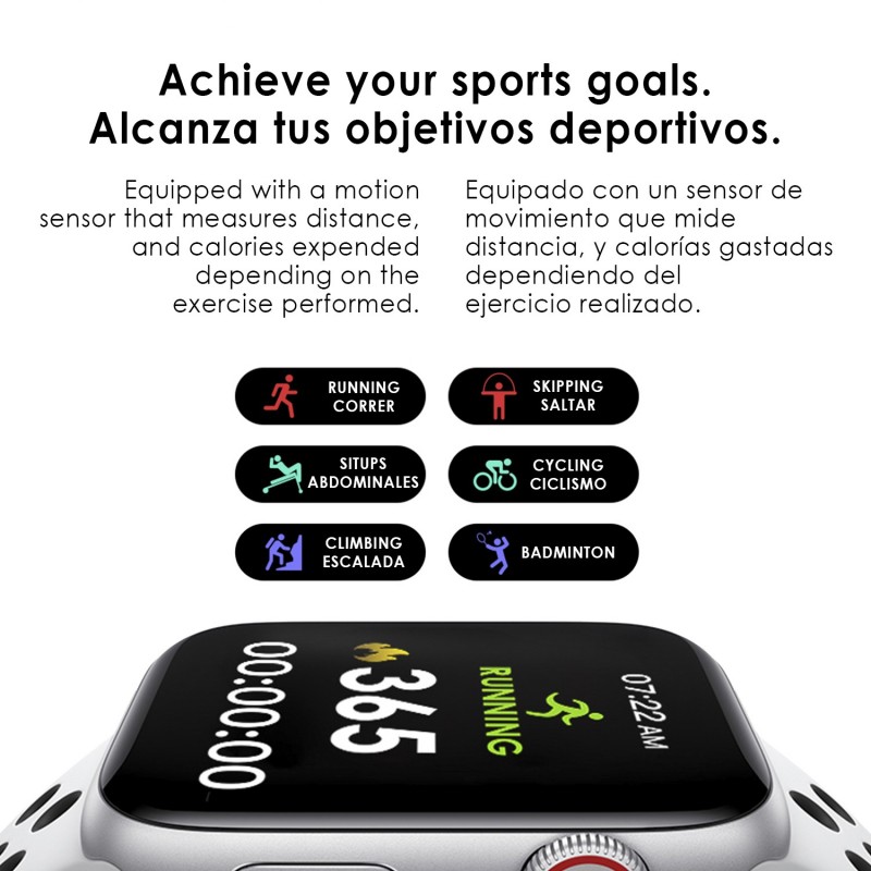 Smartwatch AK X6 Con Modo Multideportivo Manos Libres Y Notificaciones