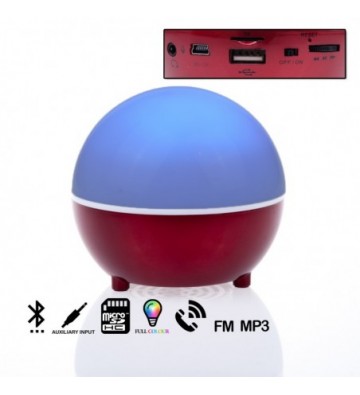 Bluetooth ball speaker with...