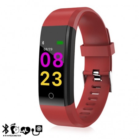 ID115 Smart Bracelet Fitness Tracker Step Counter Activity Monitor Alarm  Clock Vibration Wristband - Walmart.ca