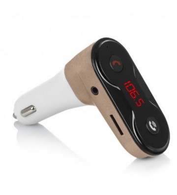 Manos libres Bluetooth CARC8 para coche con transmisor FM