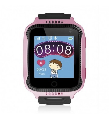 Smartwatch infantil - GPS especial para niños, con cámara, función de  rastreo, llamadas SOS y recepción de llamada. DAM ELECTRONICS, Azul