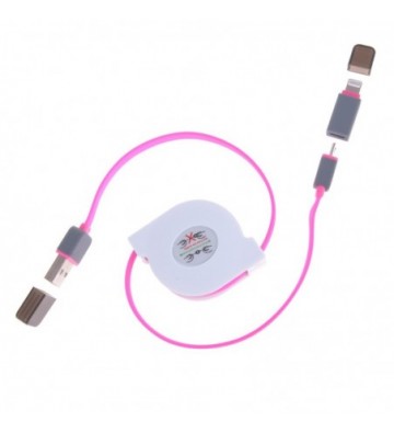 2-in-1 roll-up cable