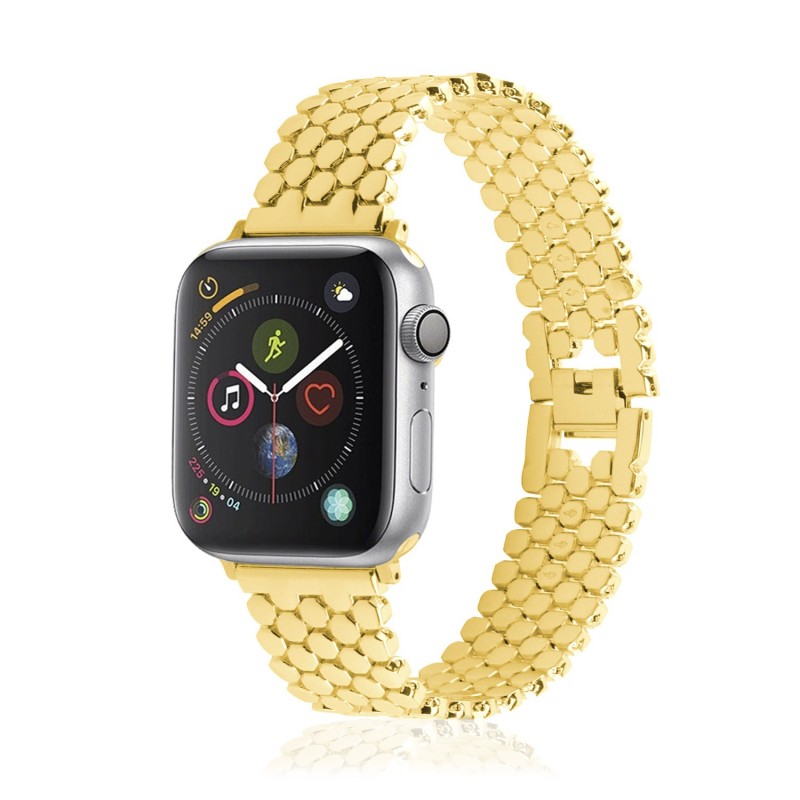 Cinturino universale in acciaio inossidabile per orologi da 22 mm Sistema  di sgancio rapido per un facile cambio.