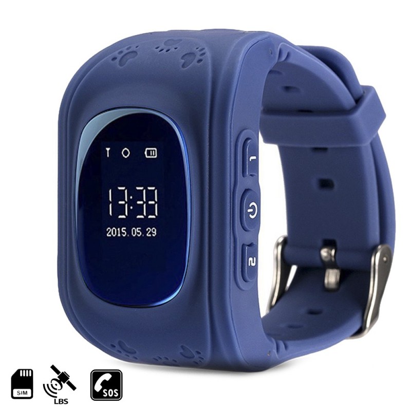 Montre intelligente LBS sp ciale pour enfants avec fonction de suivi des appels SOS et r ception des appels