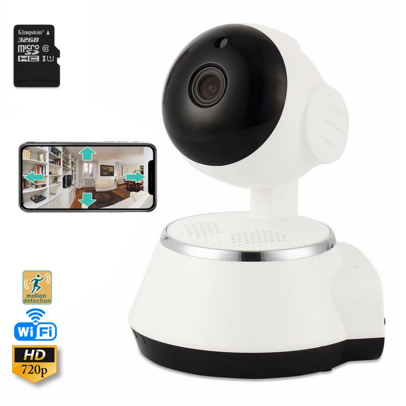 Teknique 720p Wireless HD READY SMART telecamera di sorveglianza Monitor Visione Notturna 