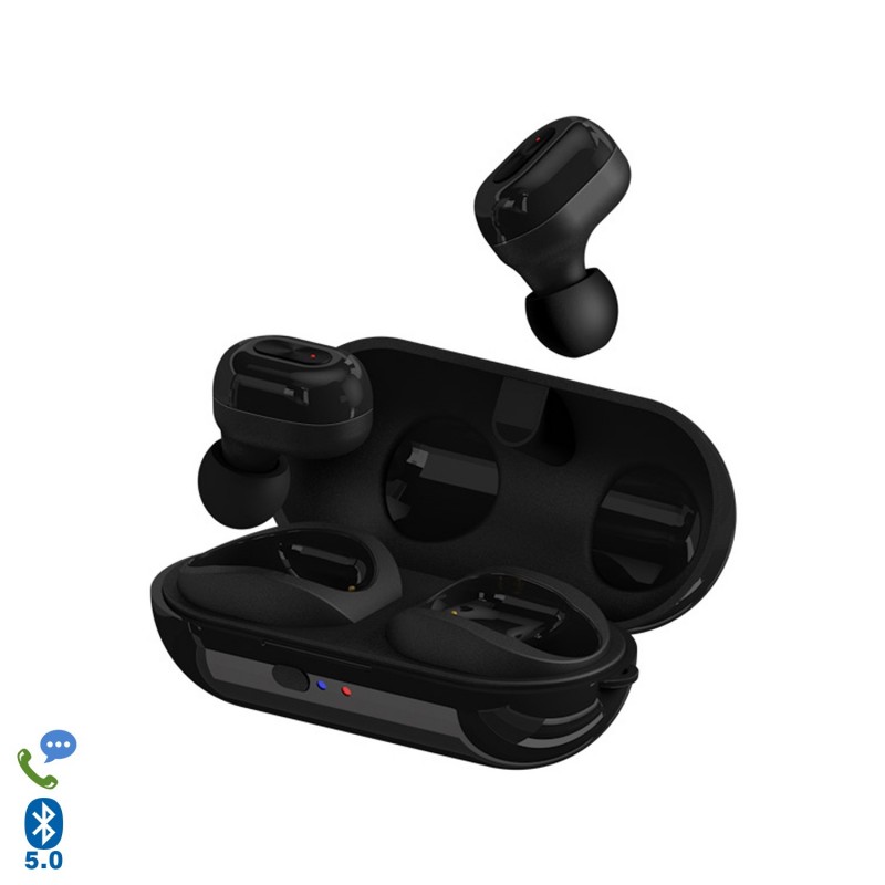 Auriculares TWS M2 Bluetooth 5.0 con base de carga de 350mAh