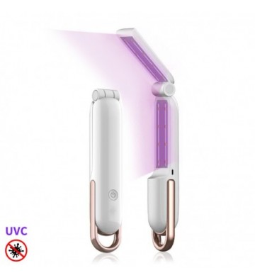 Foldable UVC lamp with 16...