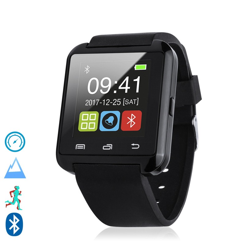 Smartwatch U8 Daril barómetro y altímetro notificaciones Android