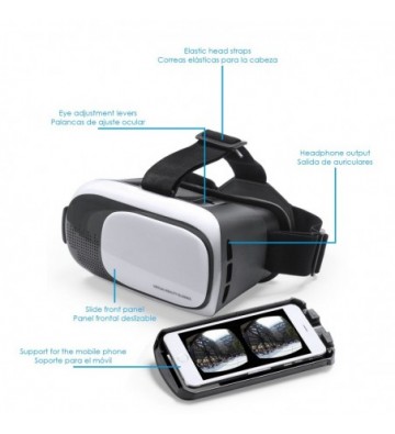 hout Praktisch stimuleren Virtual reality-bril voor smartphones Bercley