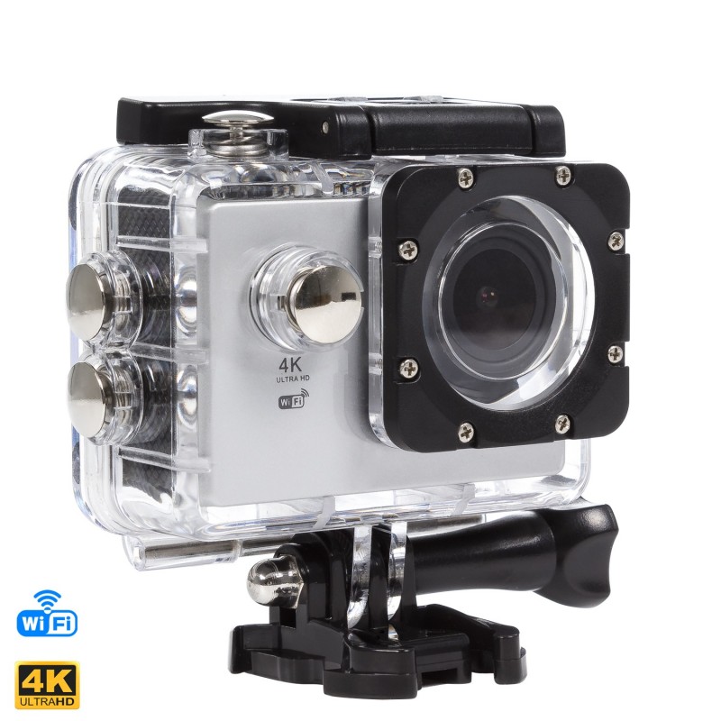 Caméra sport 4K étanche avec 2 écrans, wifi, capteur Sony et
