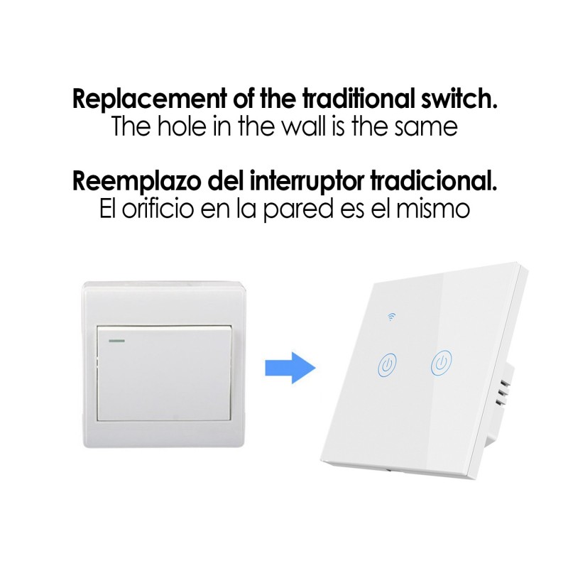 Interruptor Wifi Inteligente Com Bot Es Compat Vel Com Amazon Alexa E Google Home