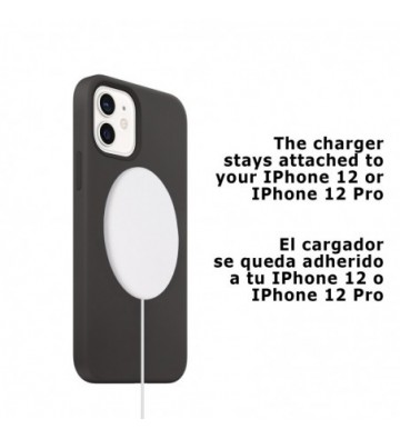 Chargeur magnétique pour iPhone 12 / 12Pro. Compatible avec la charge sans  fil Qi conventionnelle.