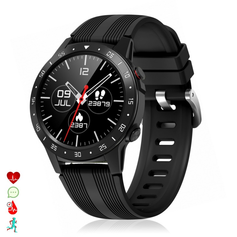 M5S smartwatch with GPS atmospheric pressure heart monitor and advanced functions