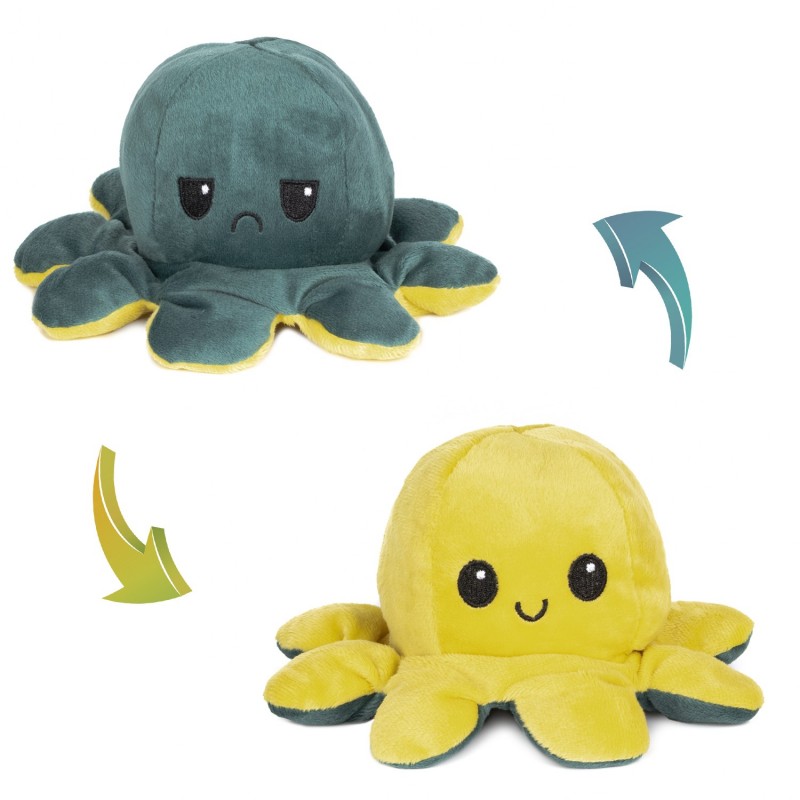 Pulpo Reversible Paul Emoticono 20cms