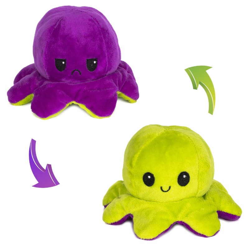 Pulpo Reversible Paul Emoticono 20cms