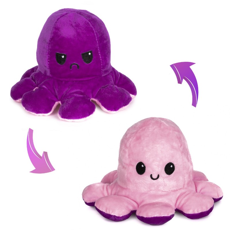 Pulpo Reversible Paul Emoticono 20cms