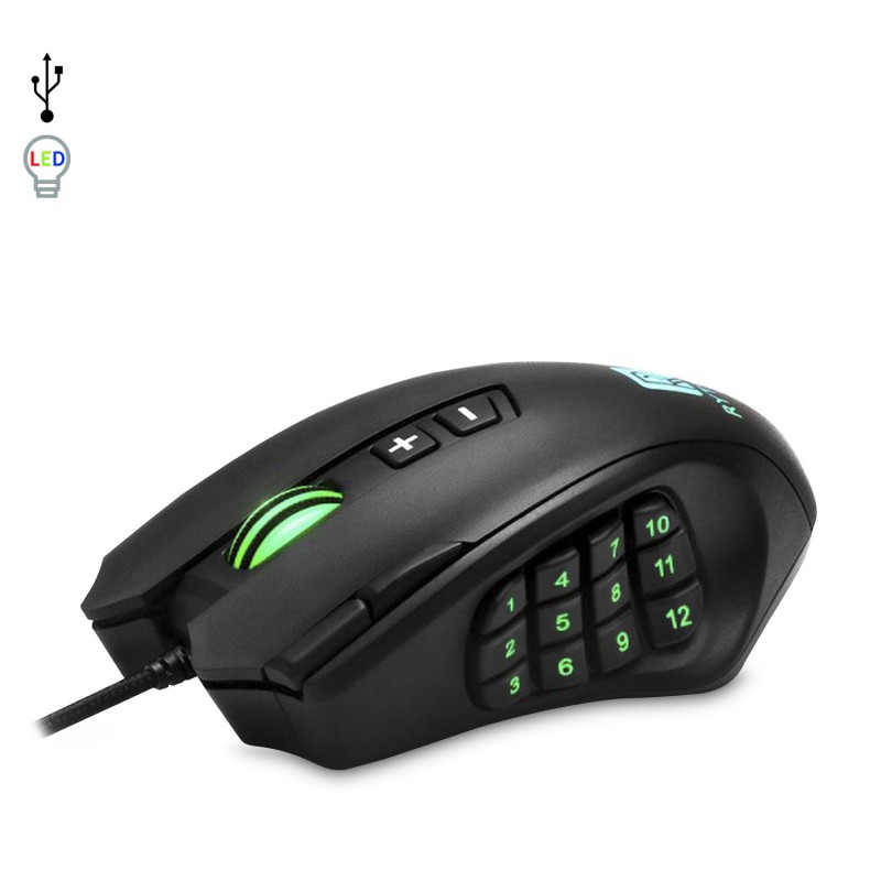 Souris Gaming LED 19 boutons